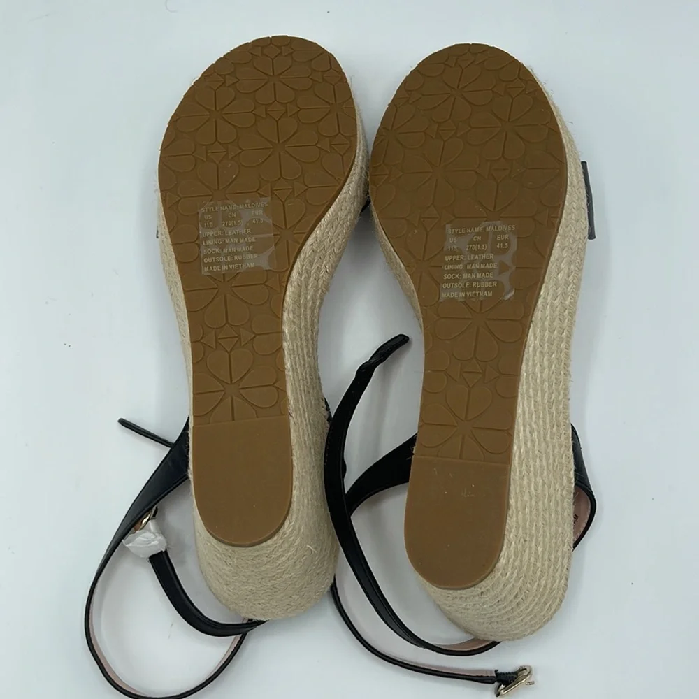 KATE SPADE KITT ESPADRILLE WEDGE SANDAL